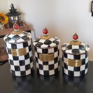 Mackenzie Child's Canisters